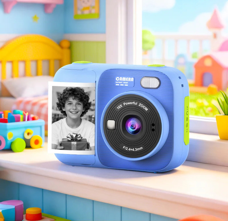 Дитячий фотоапарат Instant Print Camera P97 з миттєвим термодруком та Full HD відео
